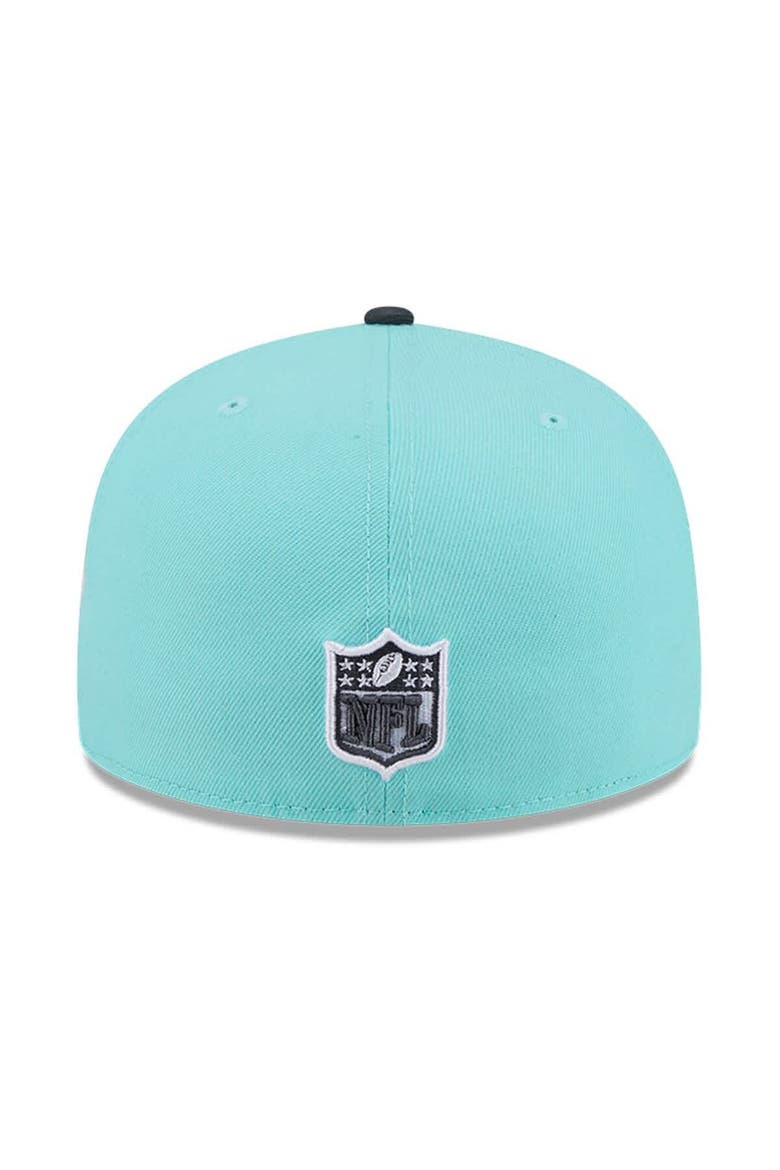 Men's New Era  Light Blue/Navy Dallas Cowboys Two-Tone Color Pack 59FIFTY Fitted Hat, Alternate, color, Light Blue