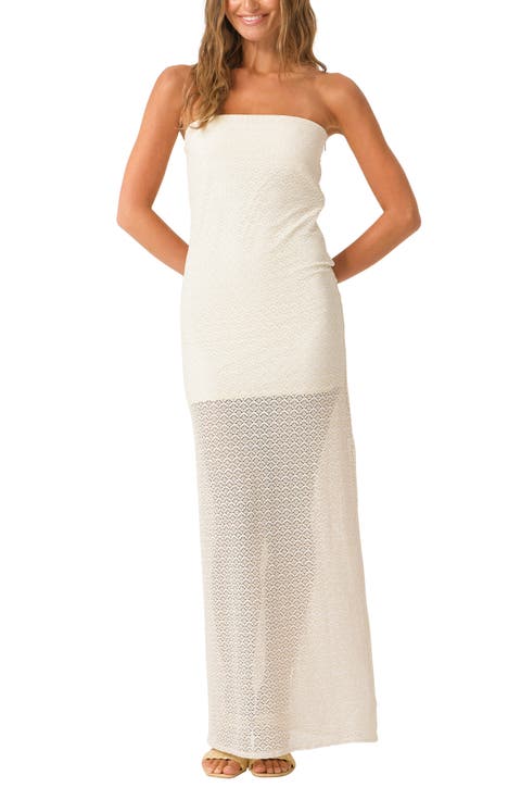 Aura Strapless Cover-Up Dress