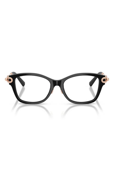 Butterfly 51mm Low Bridge Rectangular Optical Glasses
