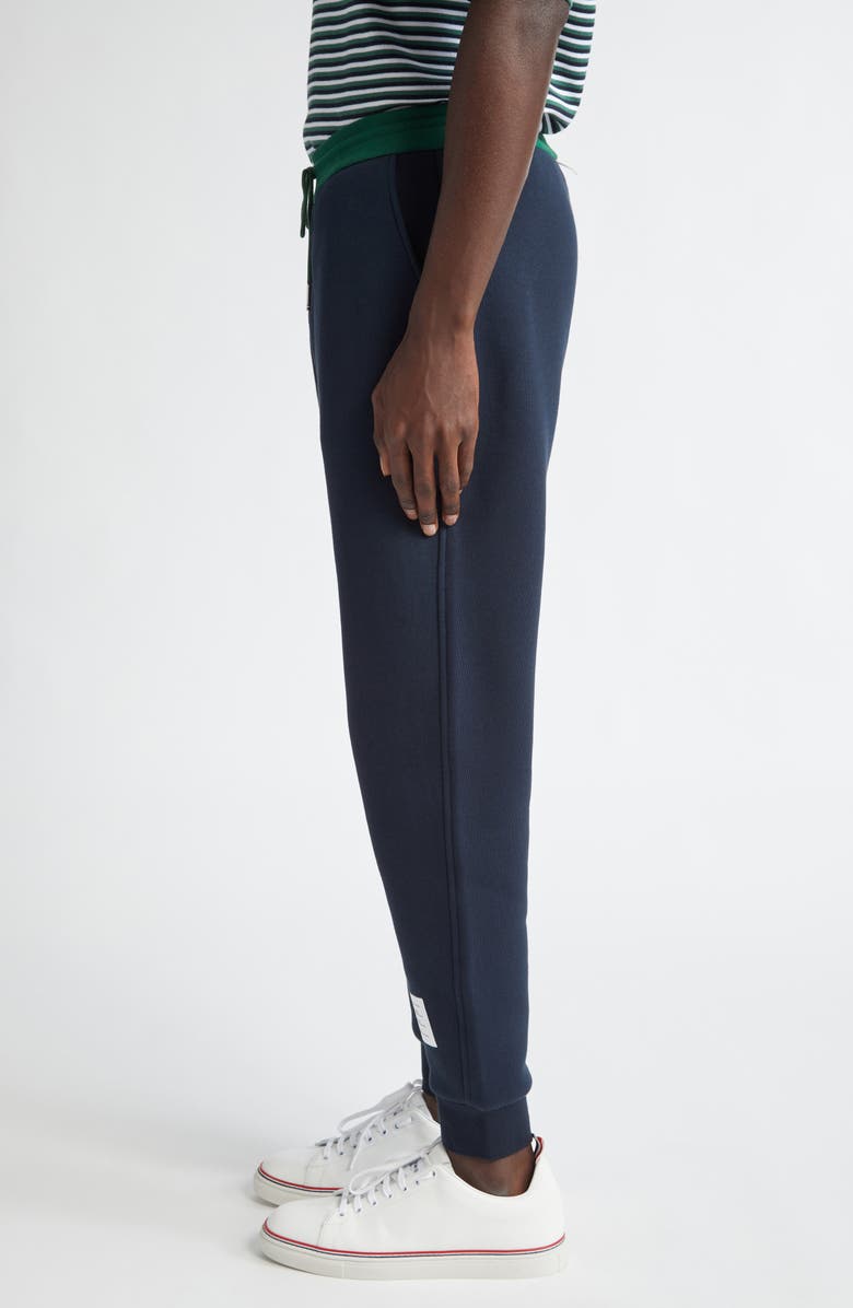 Thom Browne Colorblock Cotton Joggers, Alternate, color, 