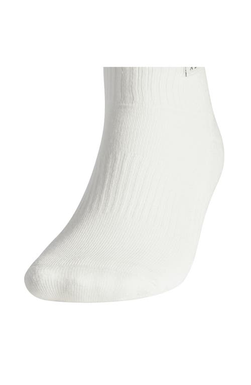 Adidas Originals Adidas Sports Club Assorted 3-pack Quarter Socks In Cloud White/shadow Navy/blue