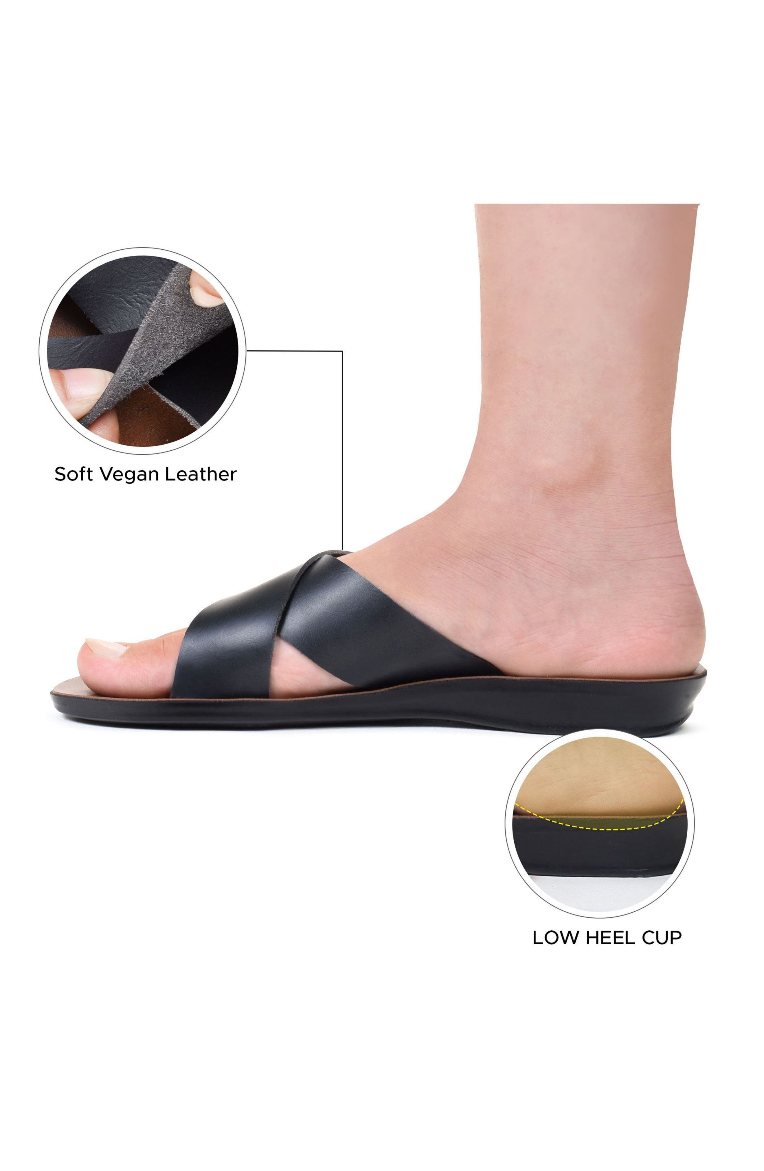 AEROSOFT XENIA WOMENS SANDALS, Alternate, color, Black