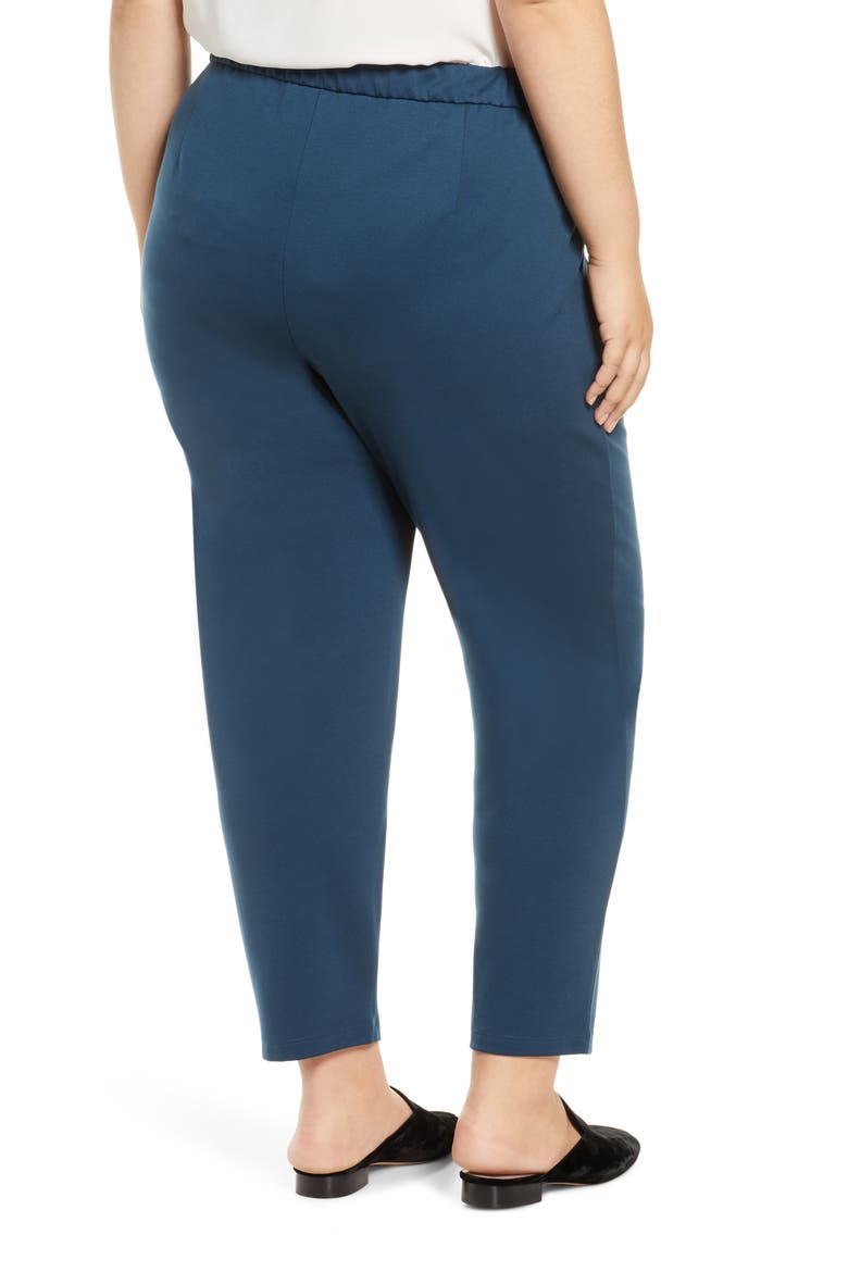 Slouchy Tencel® Lyocell Blend Ankle Pants, Alternate, color, STORM