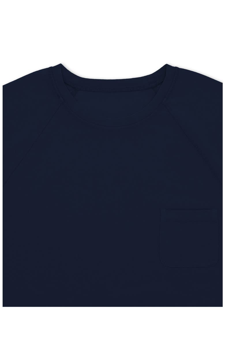 Vermont Jersey T-Shirt with Chest Pocket, Alternate, color, BLUE