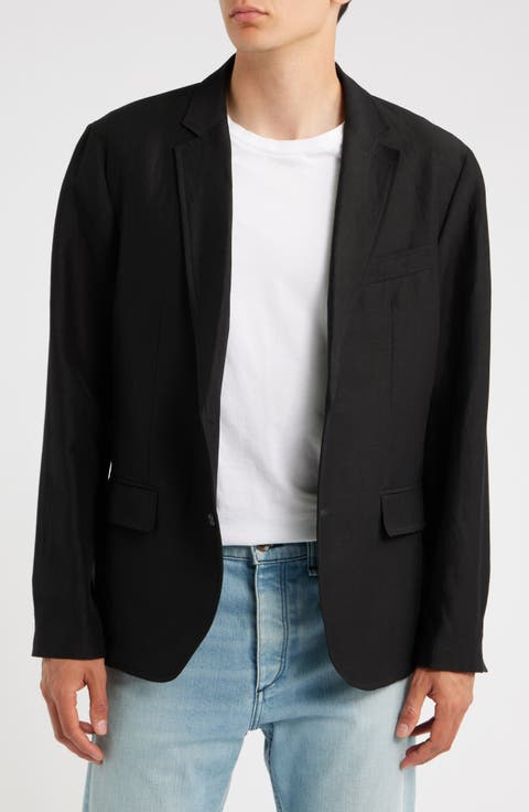 Skeleton Wool & Linen Sport Coat