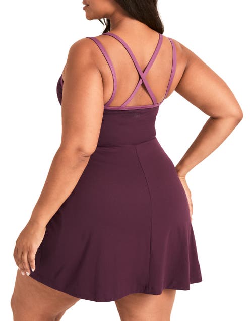 Adore Me Clarity Active Dress In Purple