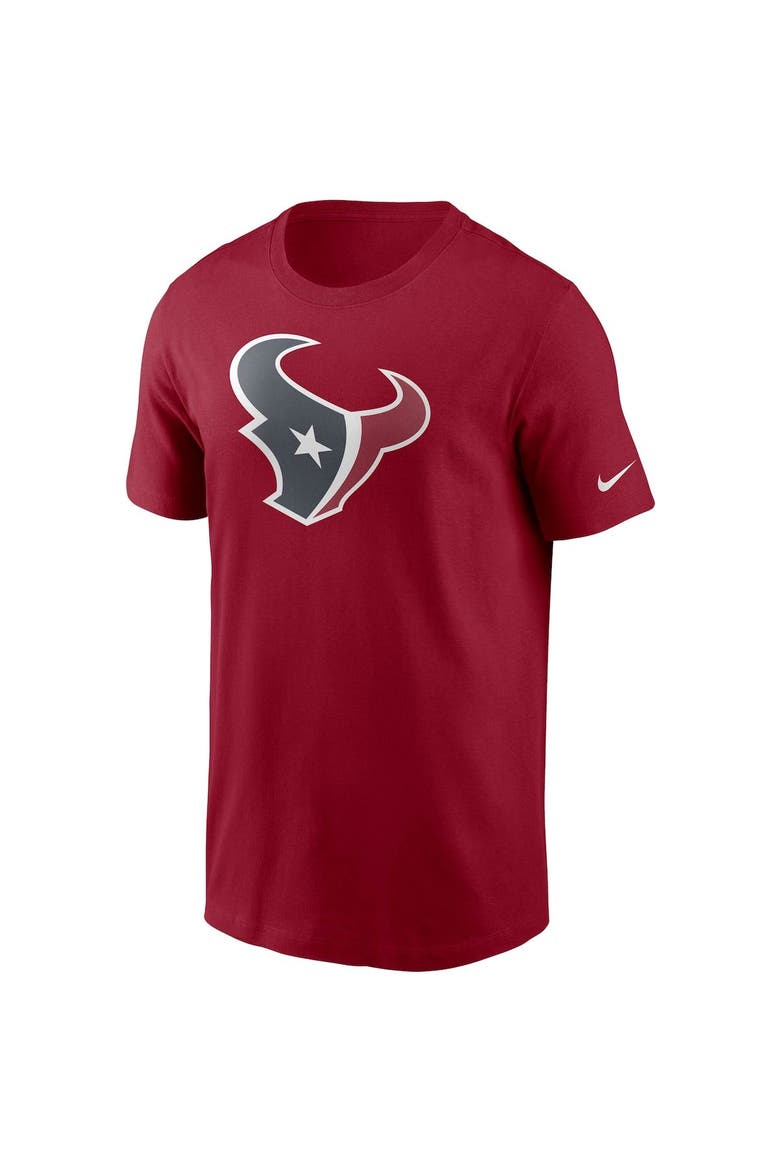 Men's Nike Red Houston Texans Primary Logo T-Shirt, Alternate, color, Red