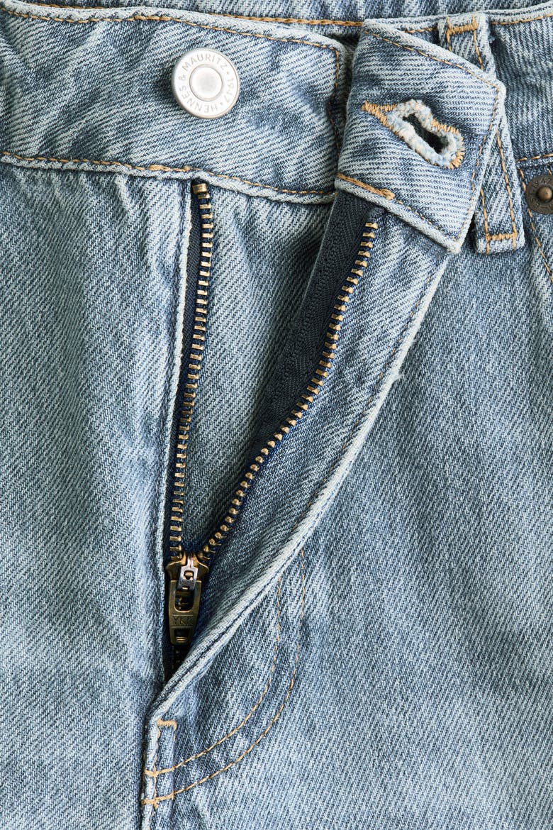 Baggy Low Waist Jeans, Alternate, color, Light denim blue