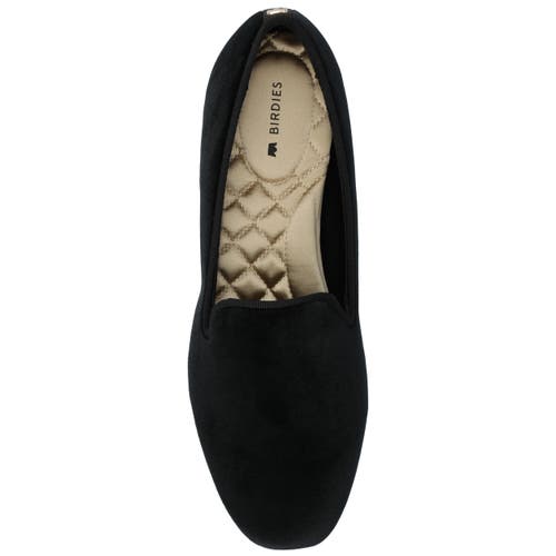 Birdies The Starling Loafer Velvet In Black
