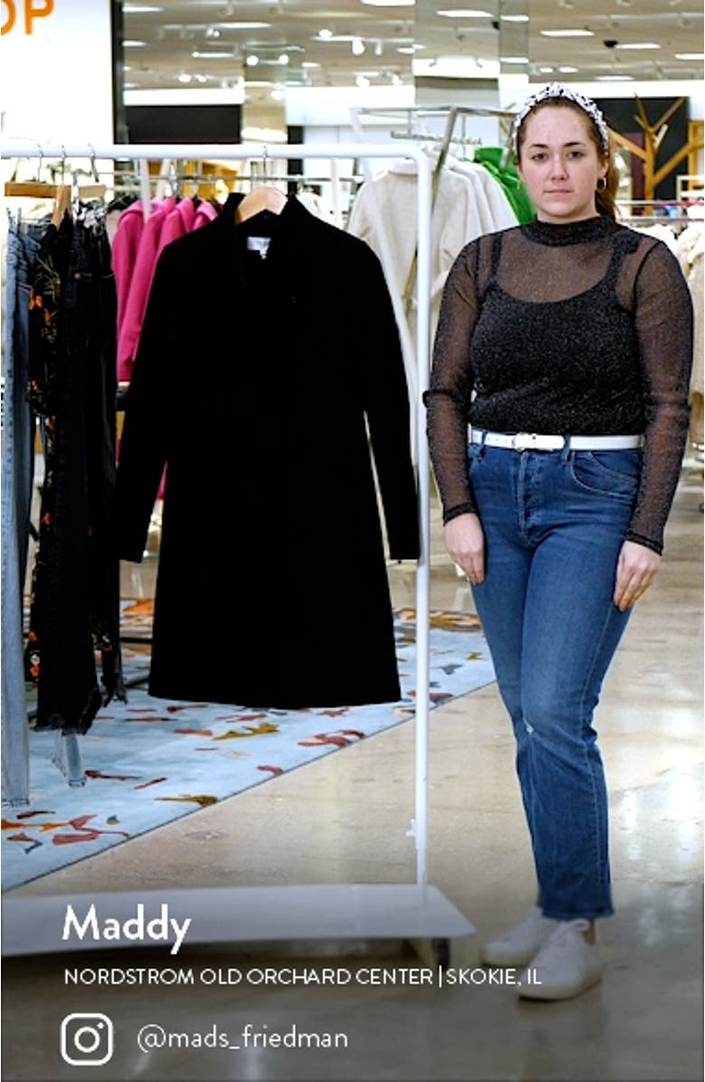 Mia Wool Blend Coat, sales video thumbnail