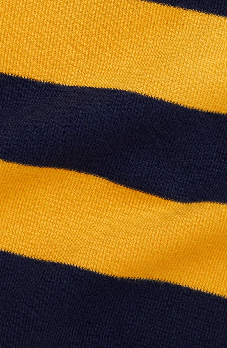 Ralph Lauren Estate Rib Mock Neck Shirt & Pants Set, Alternate, color, Refined Navy Multi