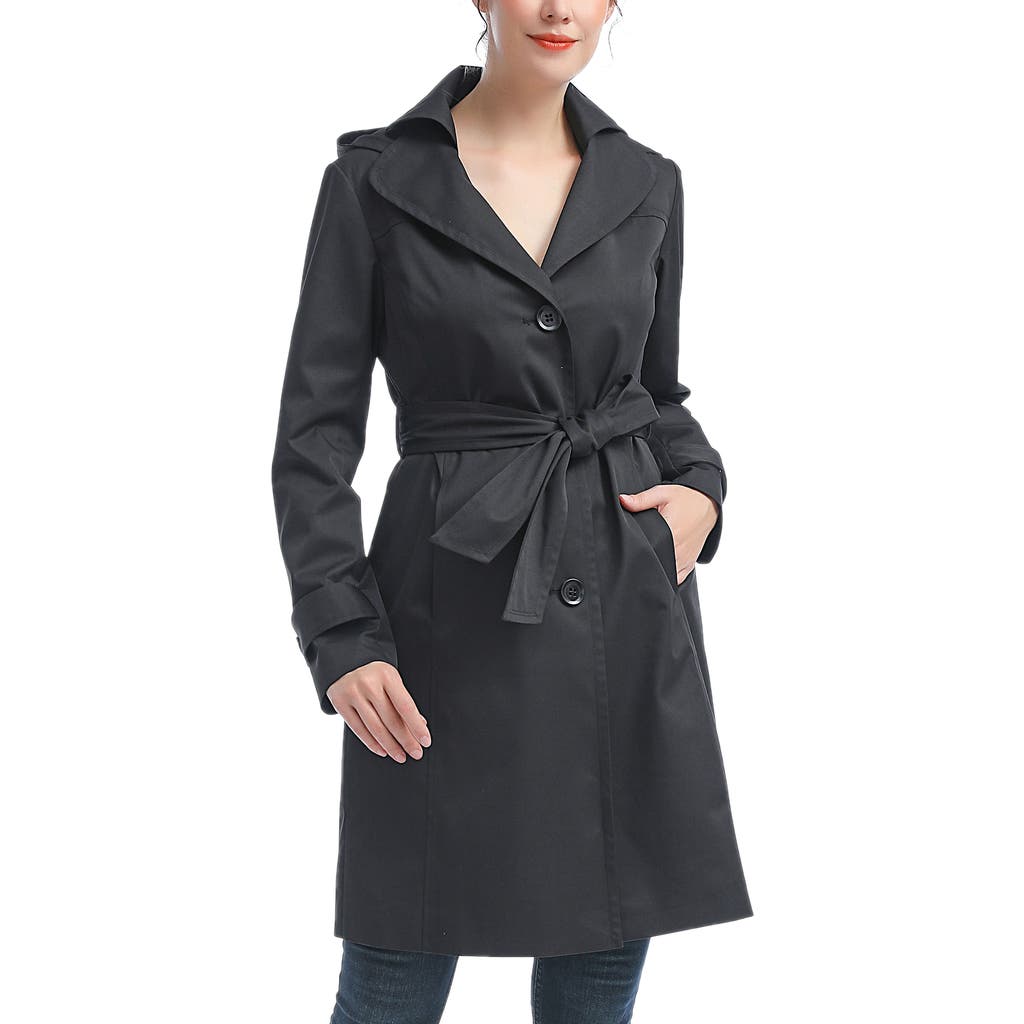 Kimi & Kai Adel Hooded Trench Coat