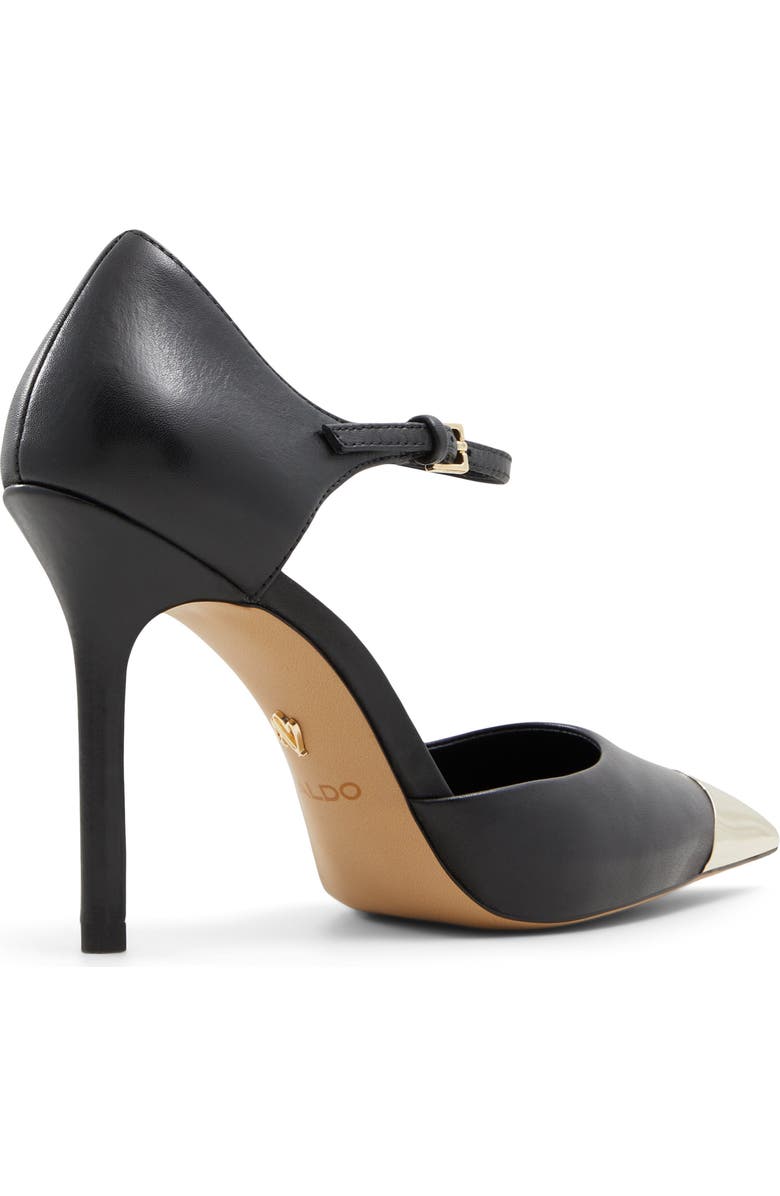 ALDO Mysha Ankle Strap Pointed Cap Toe Pump, Alternate, color,