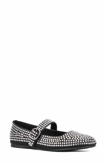 Dawn Studded Mary Jane Flat