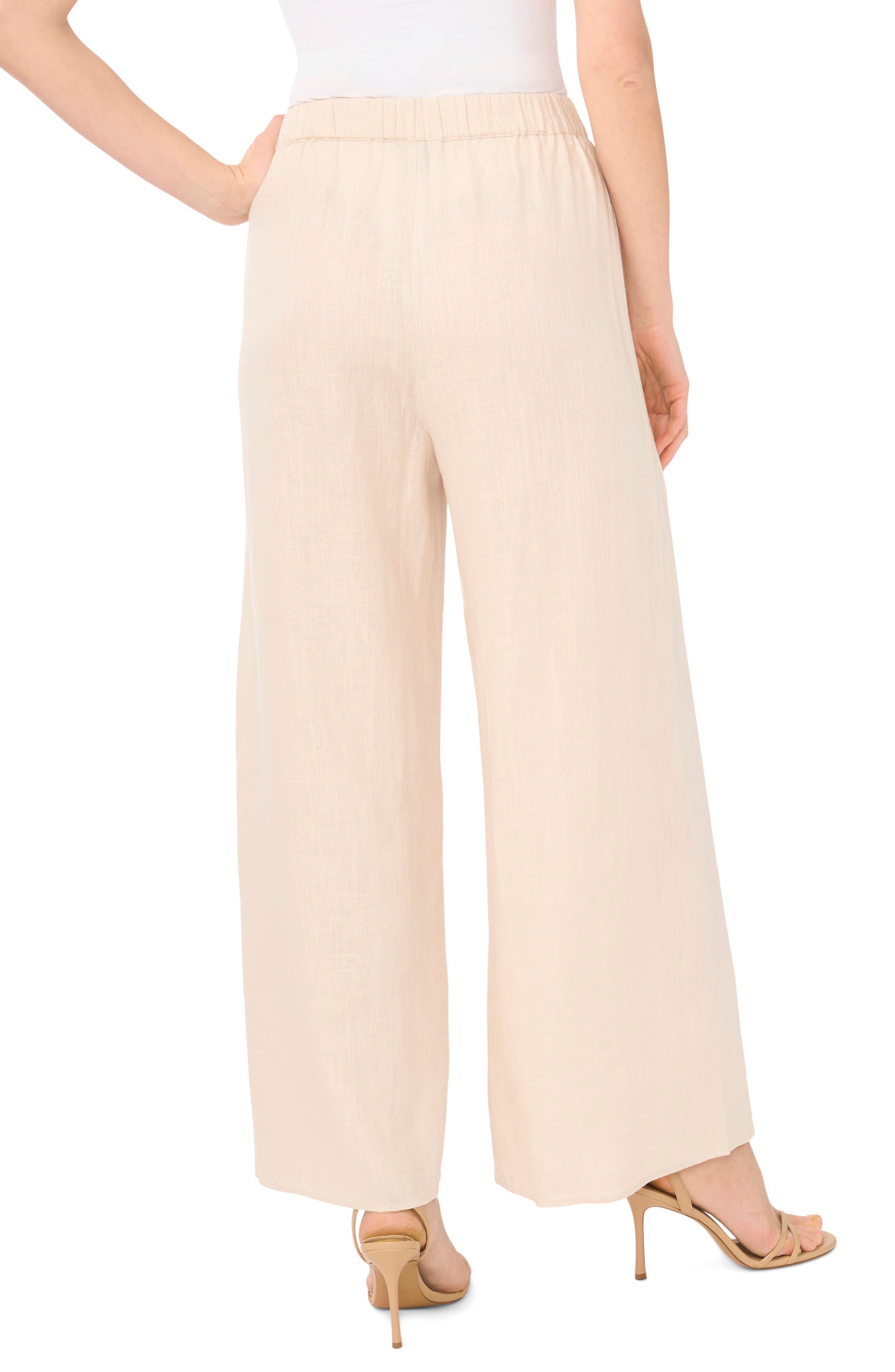 Tie Waist Wide Leg Pants - image 2