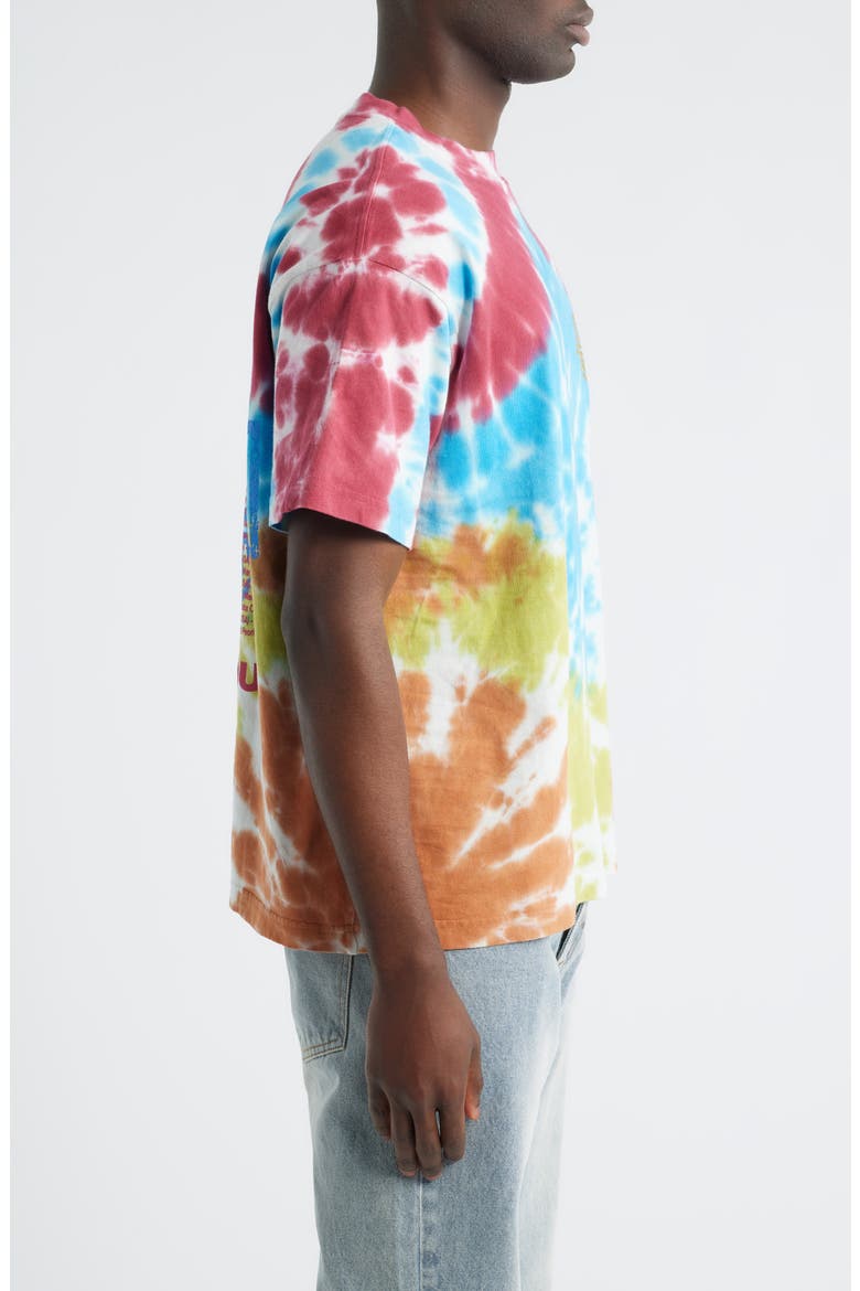 Loud Tie Dye Graphic T-Shirt, Alternate, color, TIE DYE