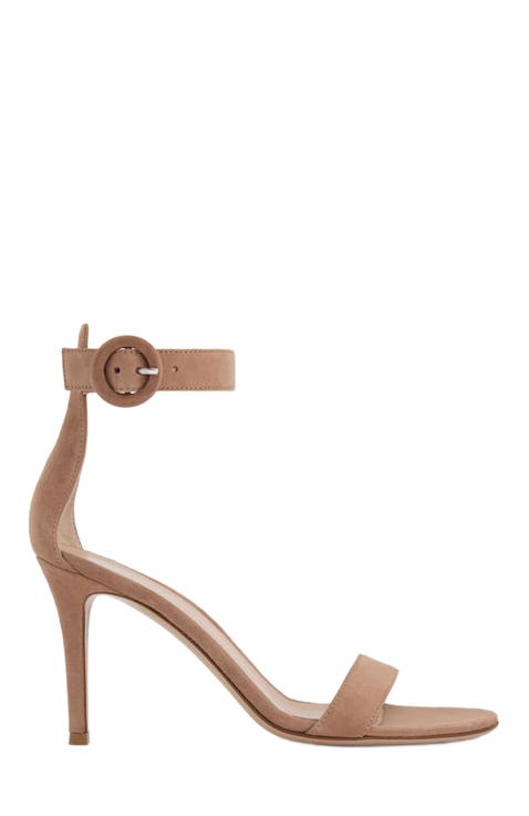 【関税込み】Gianvito Rossi ピンク Elle 105 ヒールサンダル Gianvito Rossiのピンク Elle ヒールサンダルがセール中