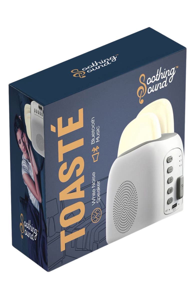 Soothing Sound Toasté White Noise Bluetooth<sup>®</sup> Speaker, Alternate, color, White