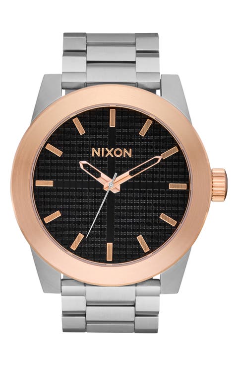 Corporal Two-Tone Bracelet Watch, 48mm