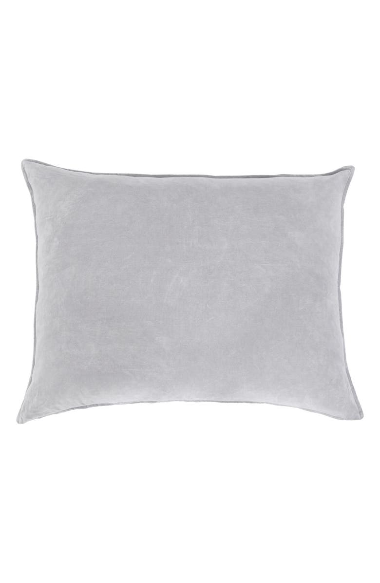 Pom Pom at Home Bianca Big Accent Pillow, Main, color, Light Grey