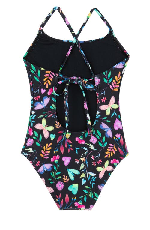 Gottex Kids Butterfly Dream Criss Cross Tie Back One Piece