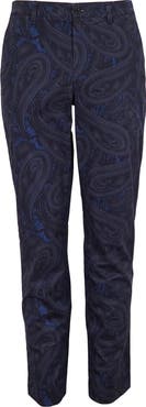 Lords of Harlech Charles Stretch Twill Flat Front Pant