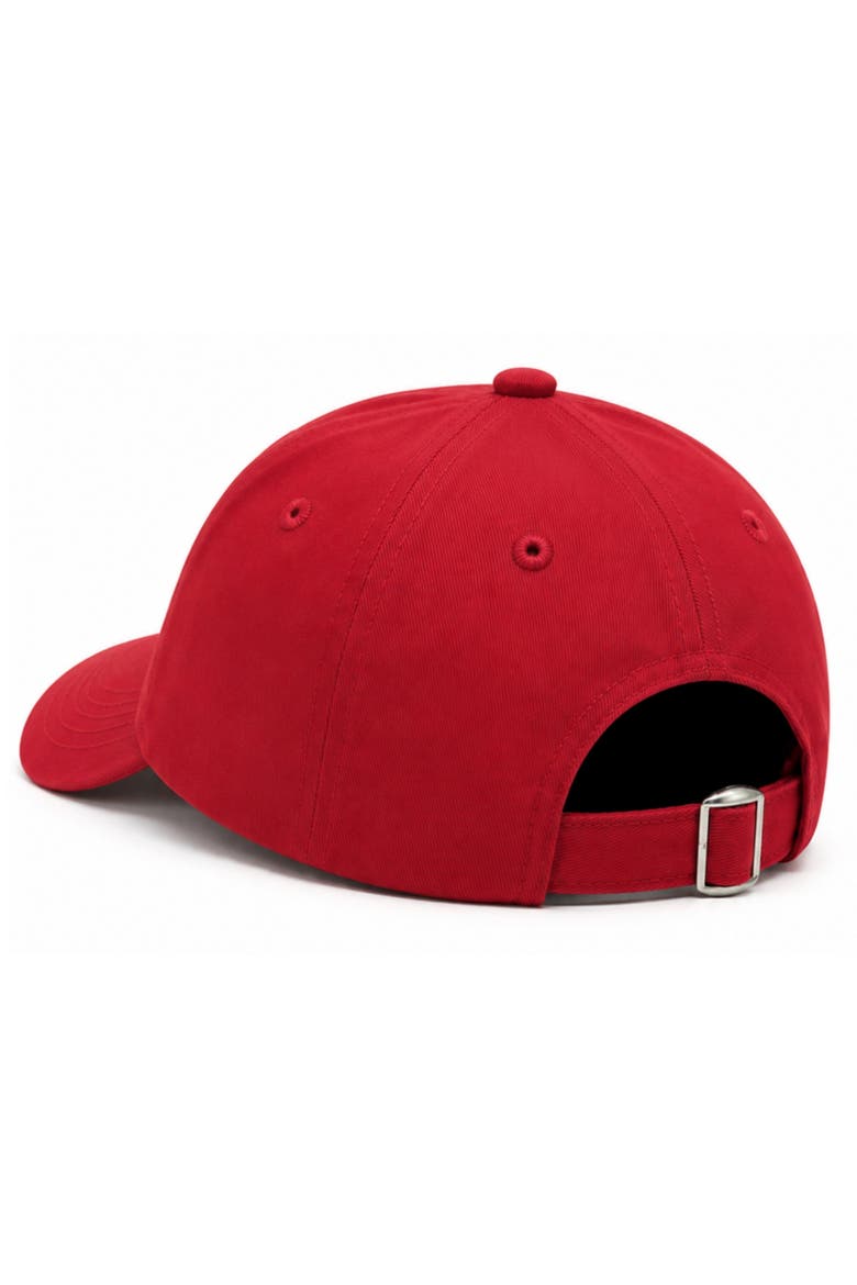 Football Baseball Hat, Alternate, color, Red