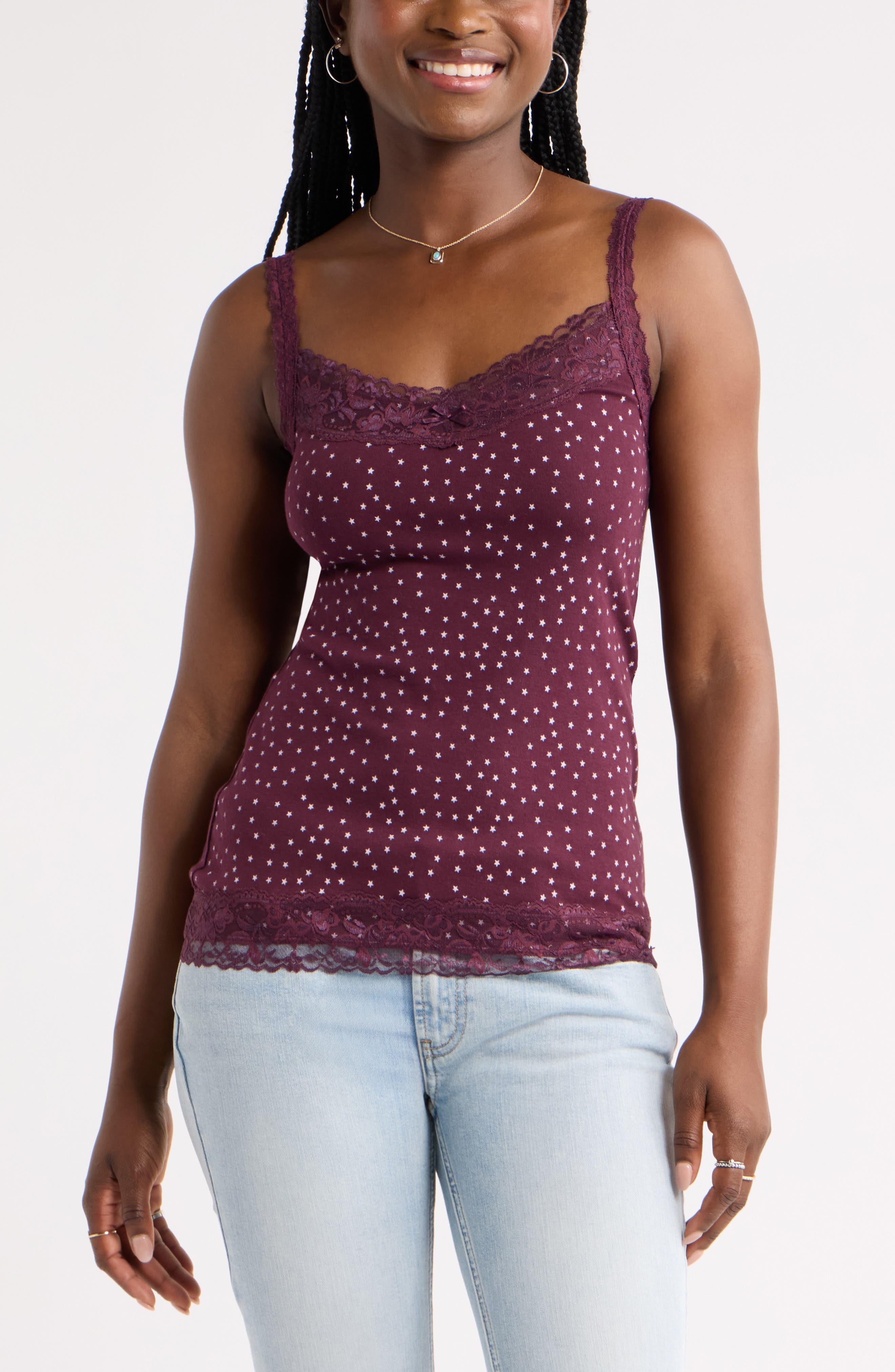 BURGUNDY PINK ALLIE STAR