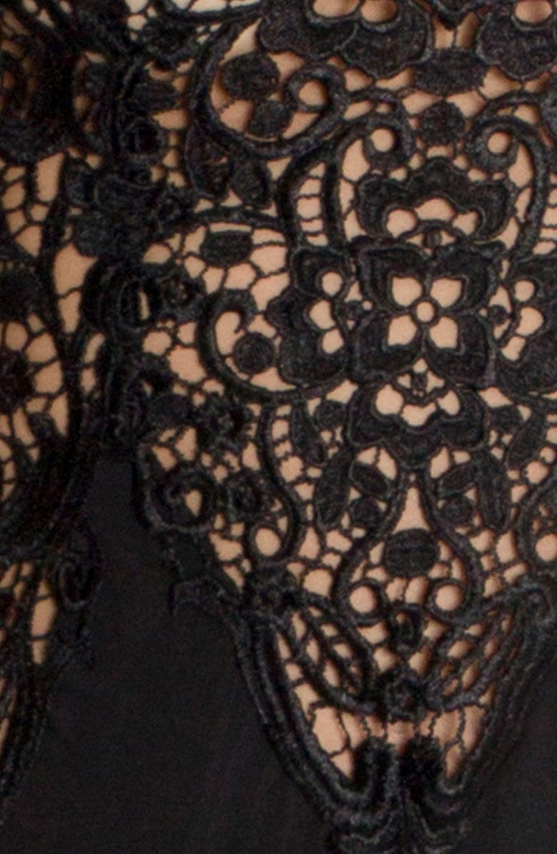 In Bloom by Jonquil Lace & Satin Chemise, Alternate, color,