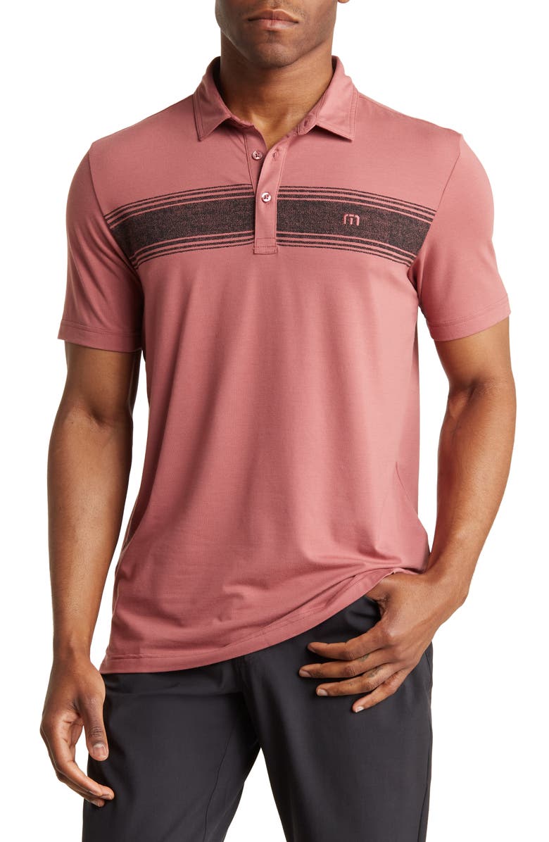 TravisMathew Garnacha Polo, Main, color, Roan Rouge