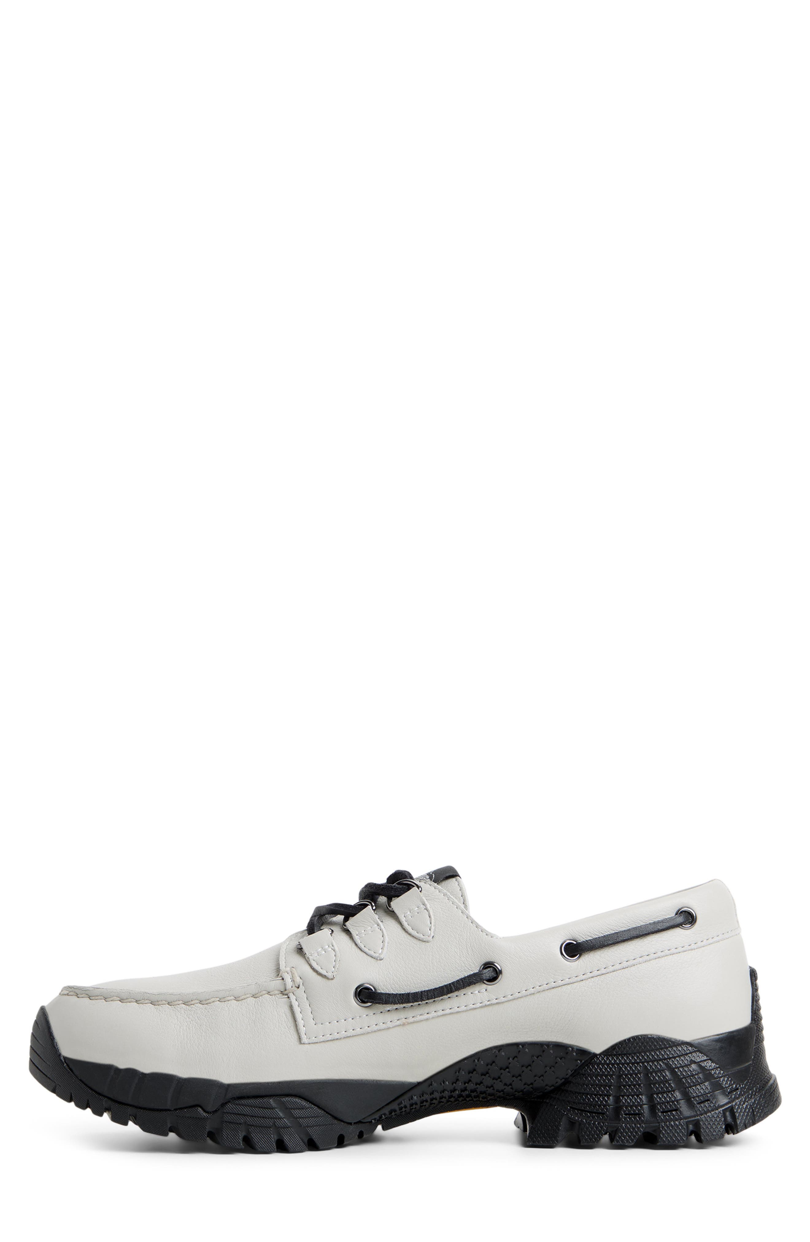 Sperry 3-Eye Vibram Hiker Shoe, Alternate, color, Bone Leather Tumbled