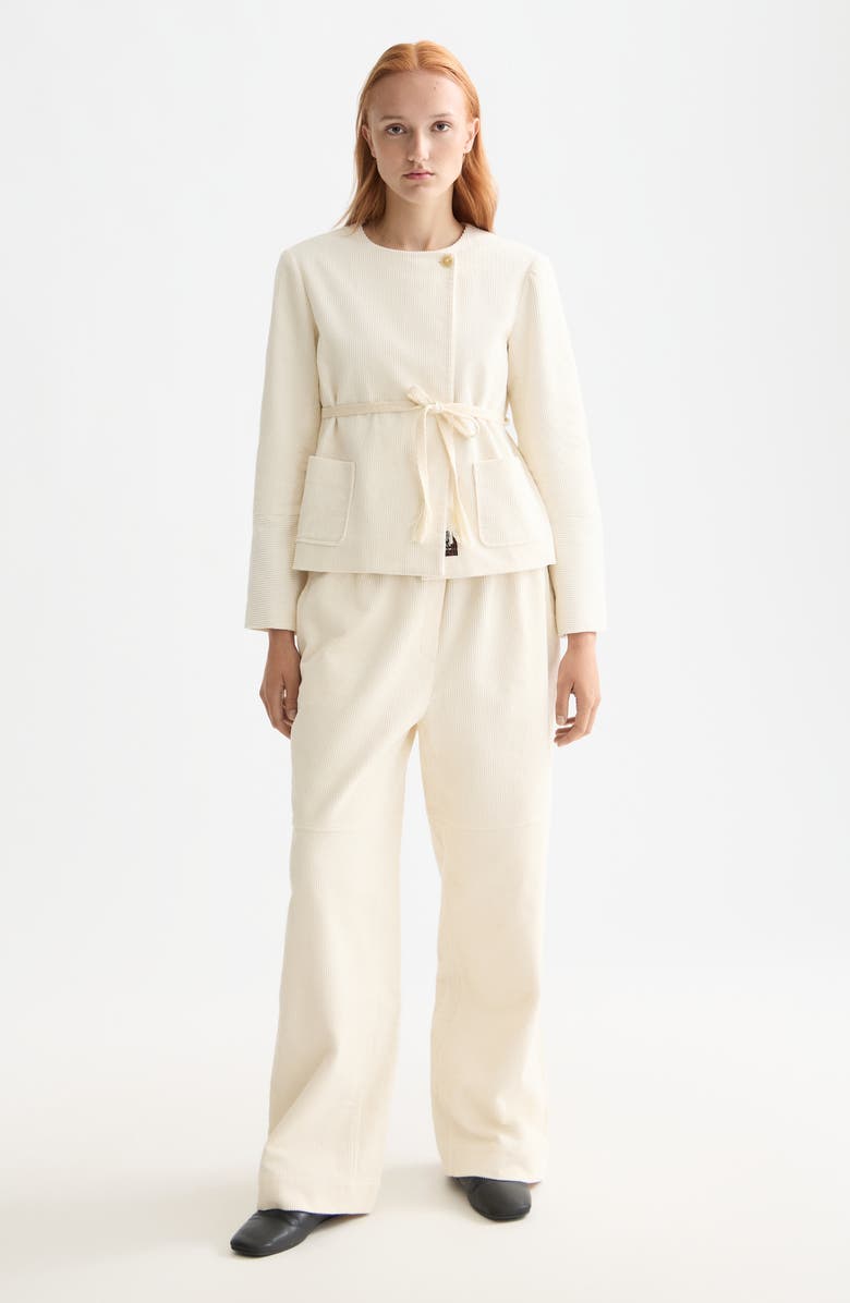 Scotch & Soda Relaxed Collarless Jacket, Alternate, color,