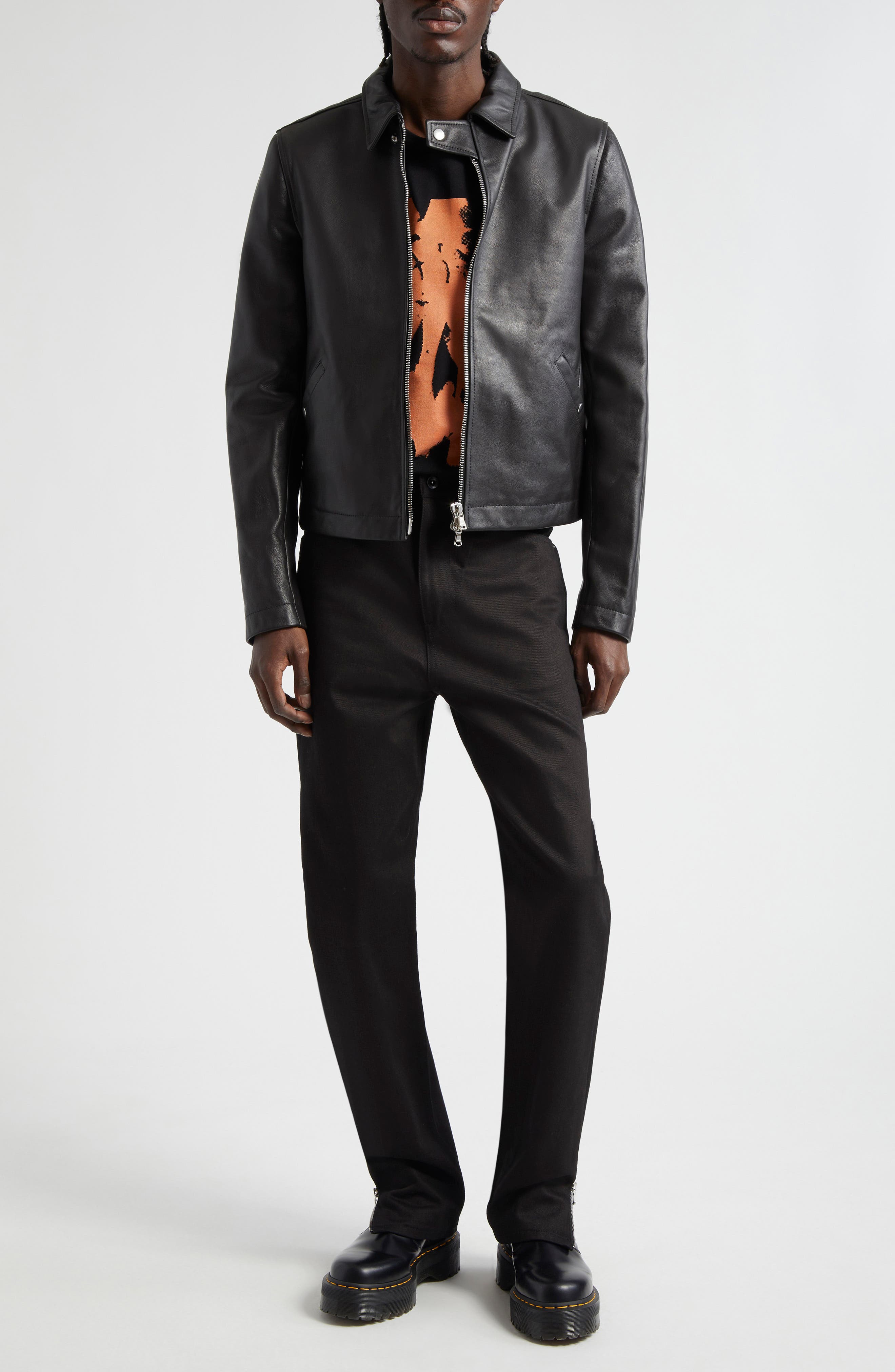 Ian Leather Jacket - image 2