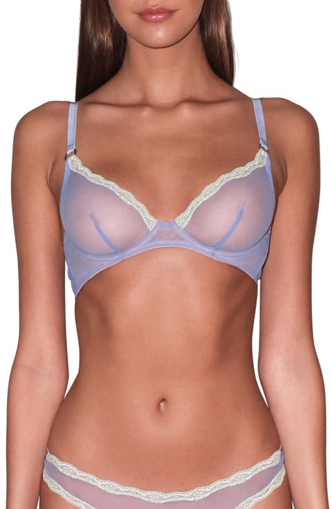 Sheer Tulle Demi Bra
