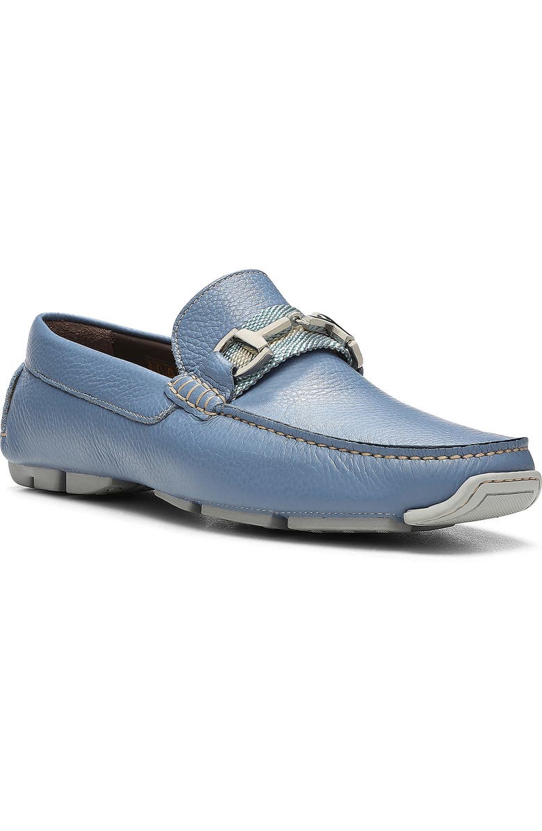 Donald Pliner Bit Loafer, Main, color, Denim