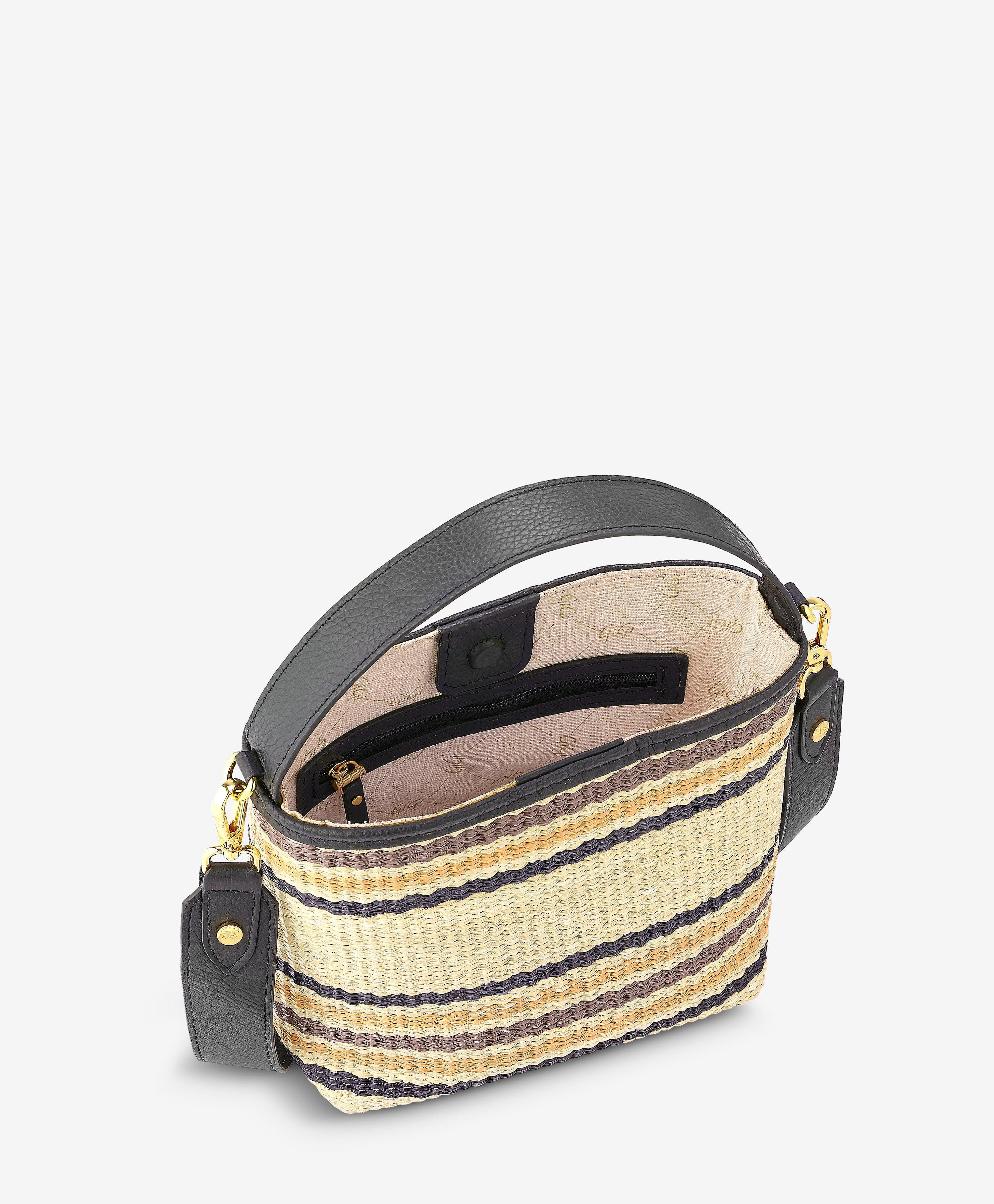 GiGi New York Tate Bucket Bag, Alternate, color, Natural Raffia