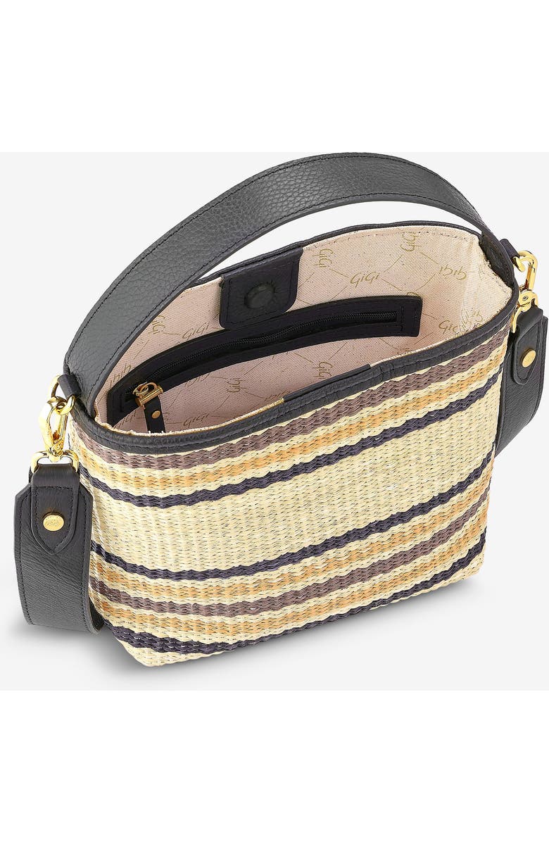 GiGi New York Tate Bucket Bag, Alternate, color, Natural Raffia