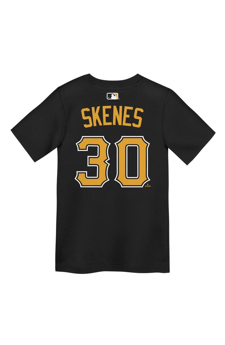 Nike Preschool Nike Paul Skenes Black Pittsburgh Pirates Name & Number T-Shirt, Alternate, color, Black