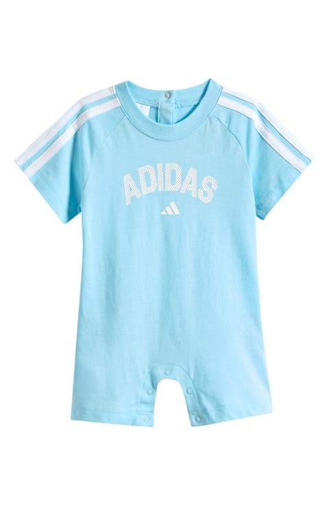Graphic Print 3-Stripes Romper (Baby)