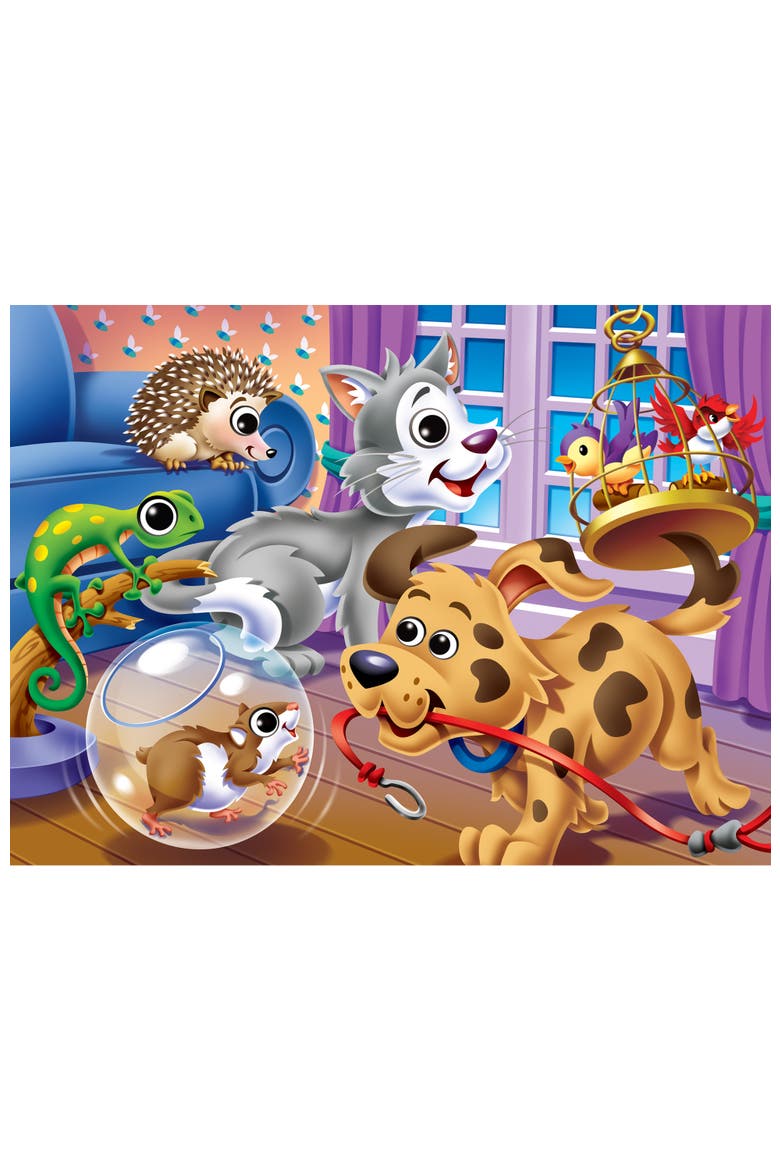 Googly Eyes Pets 48 Piece Puzzle, Alternate, color, Multicolor