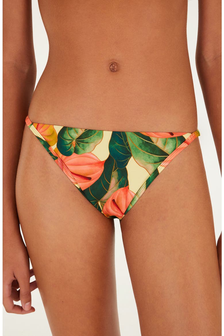 Anturium Bikini Bottoms, Alternate, color, GOLDEN YELLOW