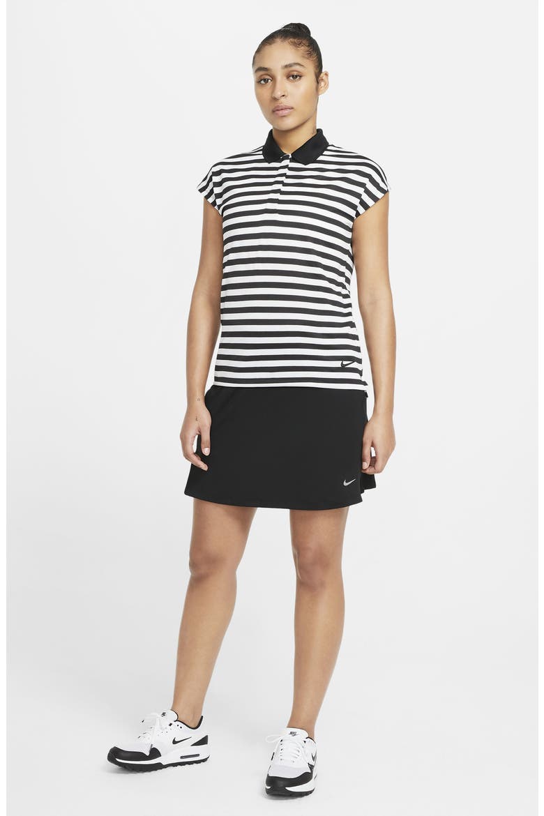 Victory Dri-FIT Golf Skirt, Alternate, color, BLACK/ DUST