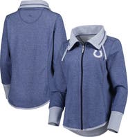 Tommy Bahama Women's Tommy Bahama Heathered Royal Indianapolis Colts Sport Sun Fade Full-Zip Sweatshirt