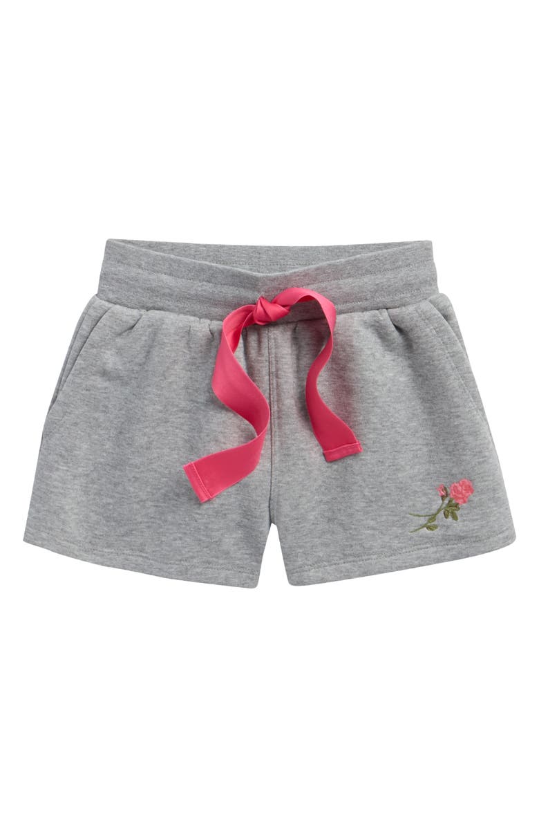 Splendid Kids' Camellia Rose Shorts, Main, color, Light Heather Grey