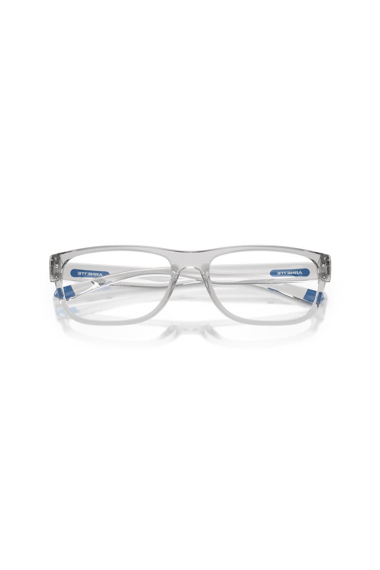 58mm Rectangle optical glasses, Alternate, color, Grey