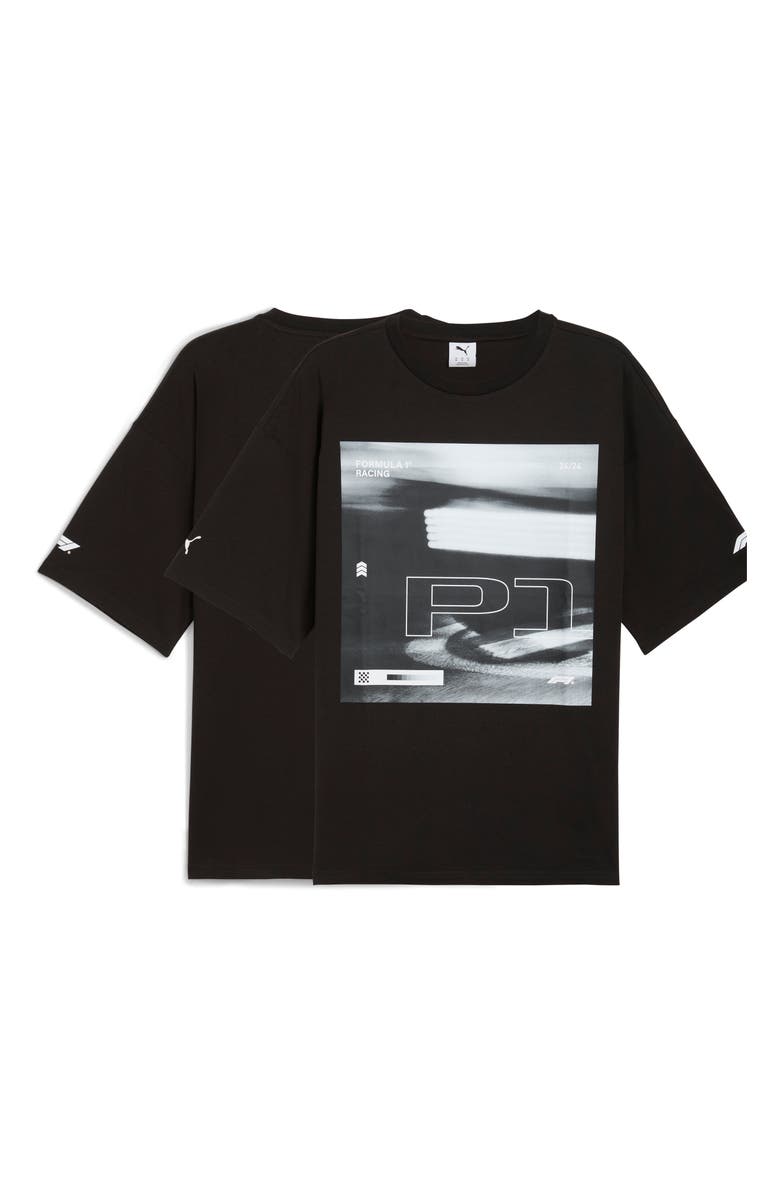 PUMA F1 Racing T-Shirt, Alternate, color, Puma Black
