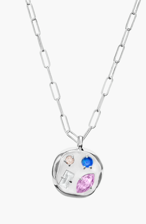 Birthdate Co. The June Birthdate Silver Pendant In June 7th - Silver