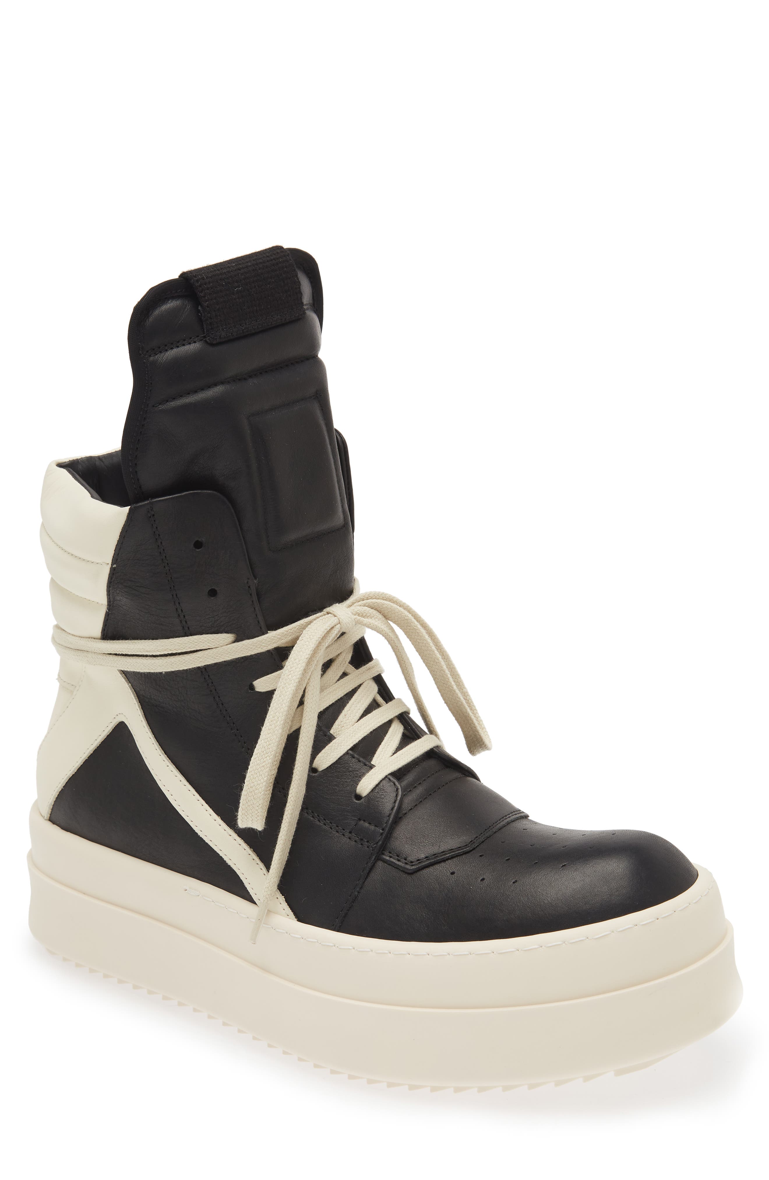 Rick Owens Luxor Geobasket Mega Bumper High Top Sneaker, Main, color, 