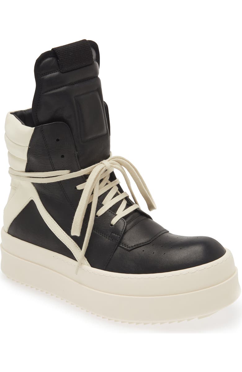 Rick Owens Luxor Geobasket Mega Bumper High Top Sneaker, Main, color,