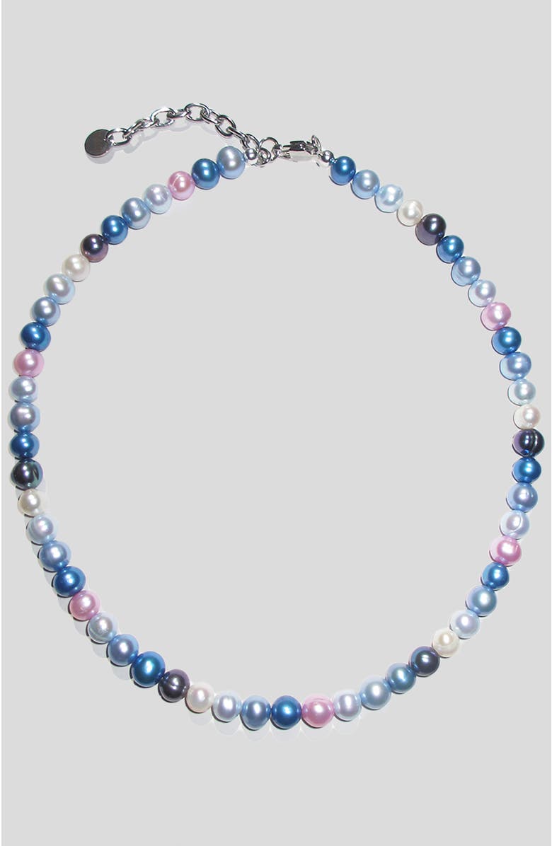 Rimor Jewelry Bleue Pearl Necklace, Main, color, Multi